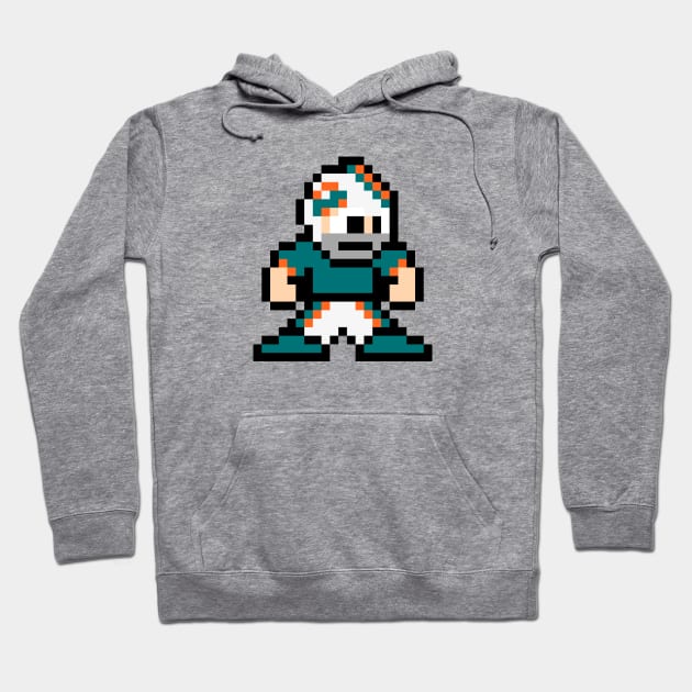 Mega Football Star - Miami Hoodie by The Pixel League